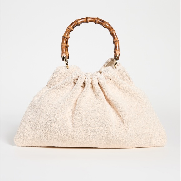 French terry top handle bag by Caterina Bertini MADE IN ITALY 🇮🇹 - Picture 3 of 7